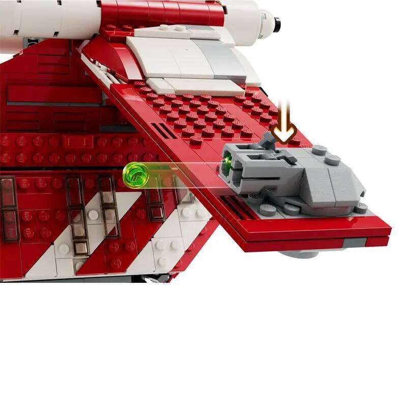 1083PCS Coruscant Guard Gunship Spaceship Building Blocks With 5 Figures Starfighter Assemble Bricks Toys Children Adult Gift Z260305