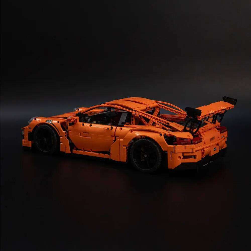 2704PCS Technical Orange GT3 RS Sport Car Building Blocks Supercar Assemble Bricks Vehicle Toy Gift For Children Adult Z260305