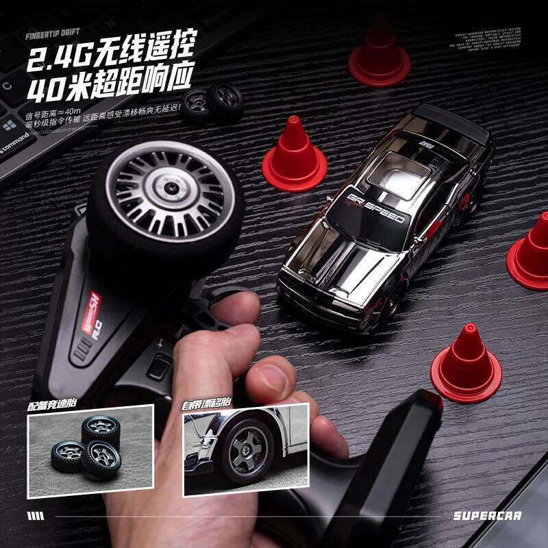 Ask Nanfeng 1/43 Wild Horse Daoqi Rc Mini Drift Remote Control Car High Speed Racing Full Proportional Gyroscope C260305