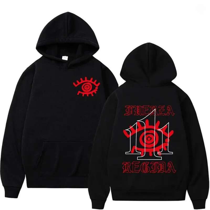 Hoodies Fuerza Regida Printed Sweatshirt Harajuku Fashion Hip hop Casual Pure Cotton Hoodie Men's Clothing Daily Outfit - view 8