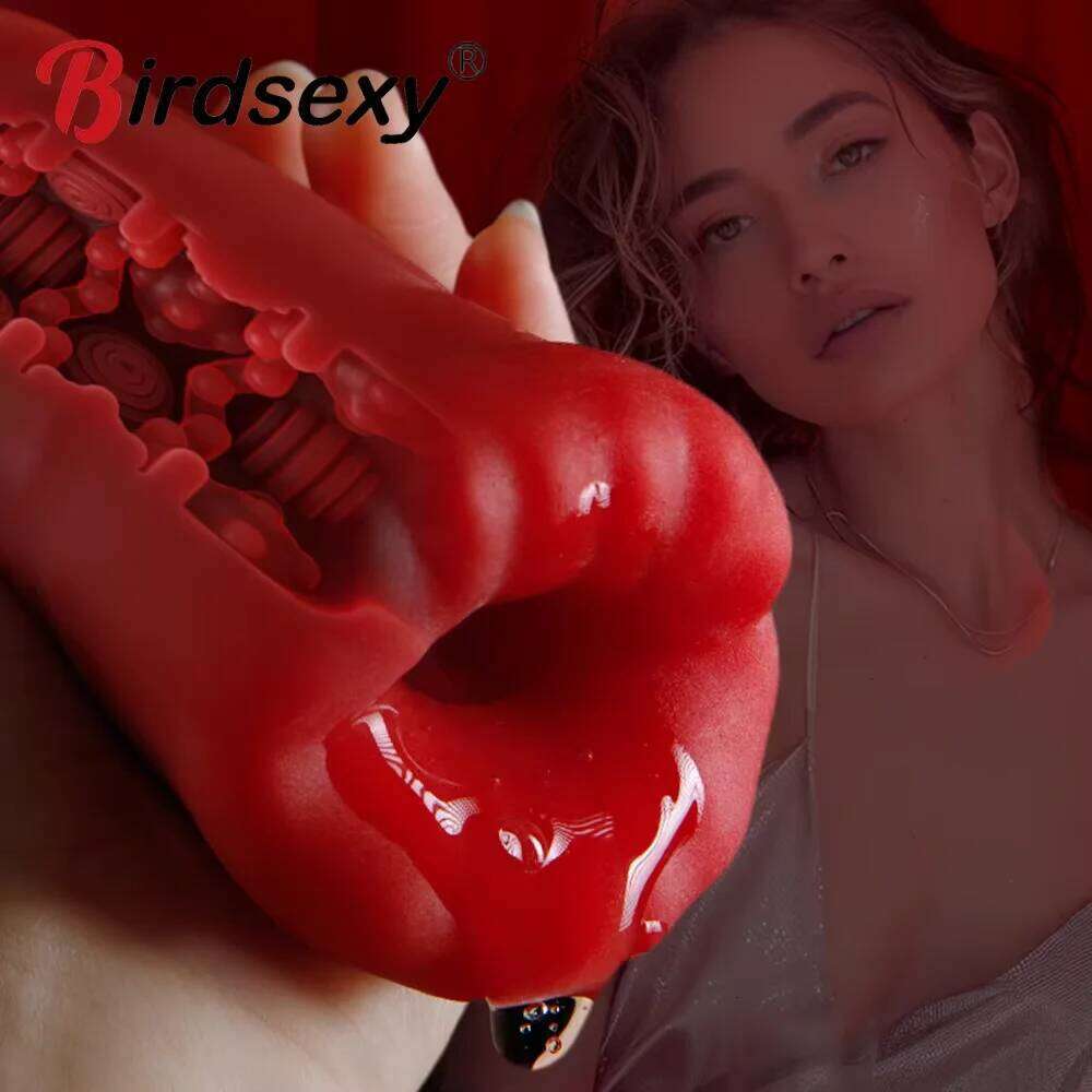 Male Masturbator Cup For Penis Blowjob Sucking Machine Vagina Soft Tight Pussy manual trainer Aircraft Men Adult Sex Toys W260305