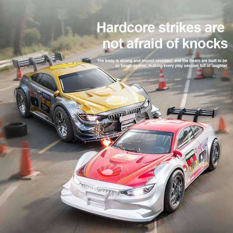 1:43 RC Car 4WD Full Scale Remote Vehicle With APP Control and Lights High Speed Racing Cars Toys Boys Gift C260305