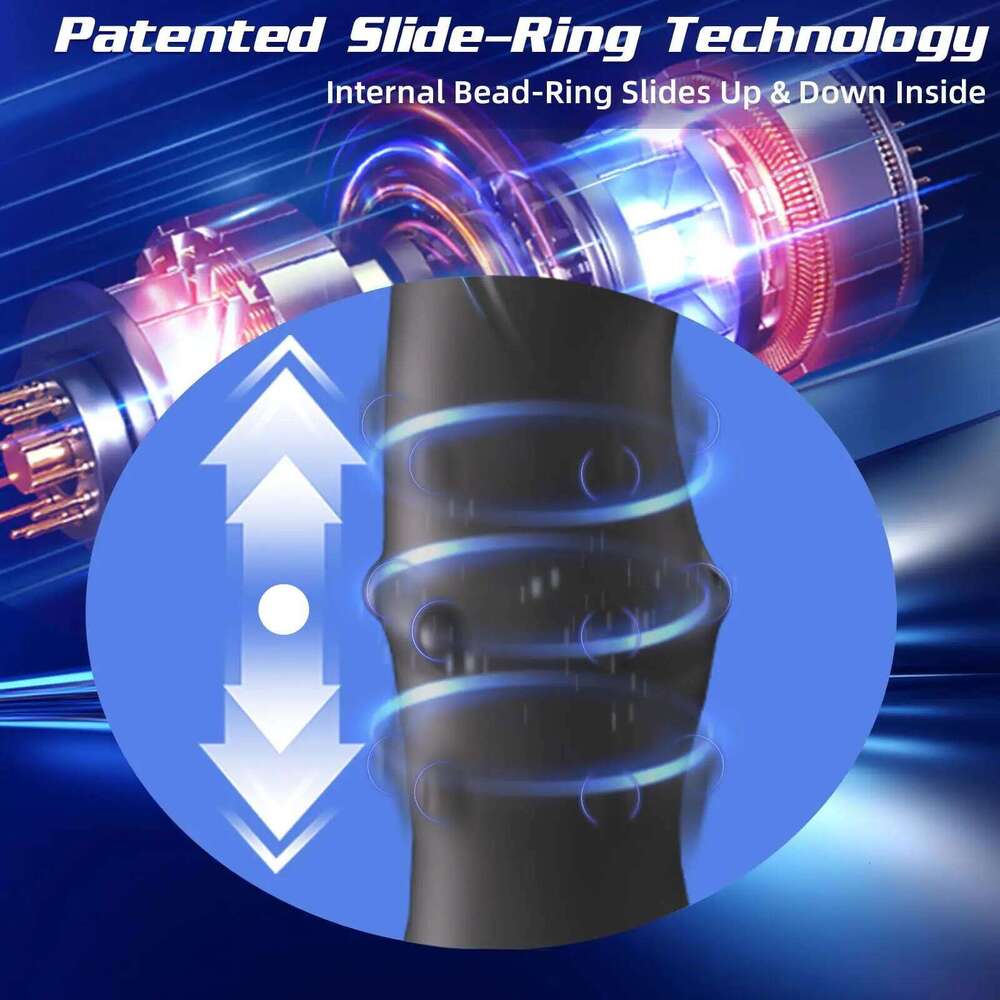 HESEKS Remote Control Wiggling Prostate Massager with Beaded Thrusting Ring Vibrating Anal Butt Plug Adult Sex Toys for Men 18+ W260305