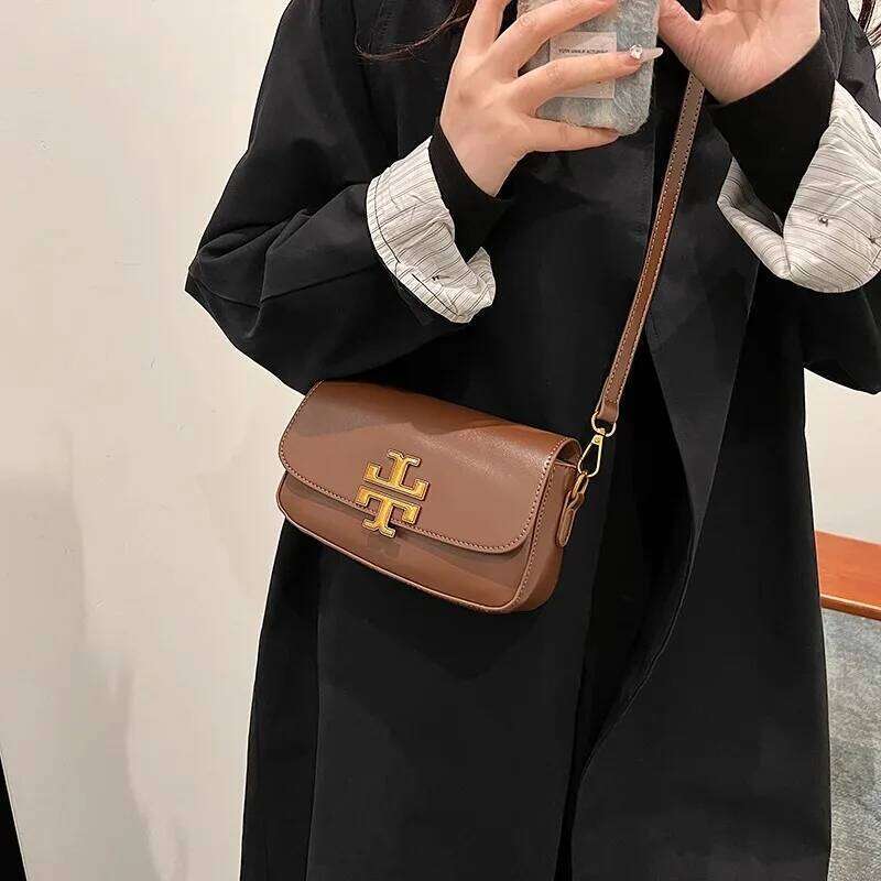 Chic Vintage Box Bag Versatile Luxury Vibe Top Handle Shoulder Crossbody Purse For Commute TIANOUDAISHU