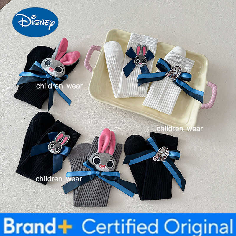 Disney Hot Anime Zootopia 2 Stocking Cute Cartoon Judy Doll Breathable and Sweat-absorbent Socks Gifts H260306