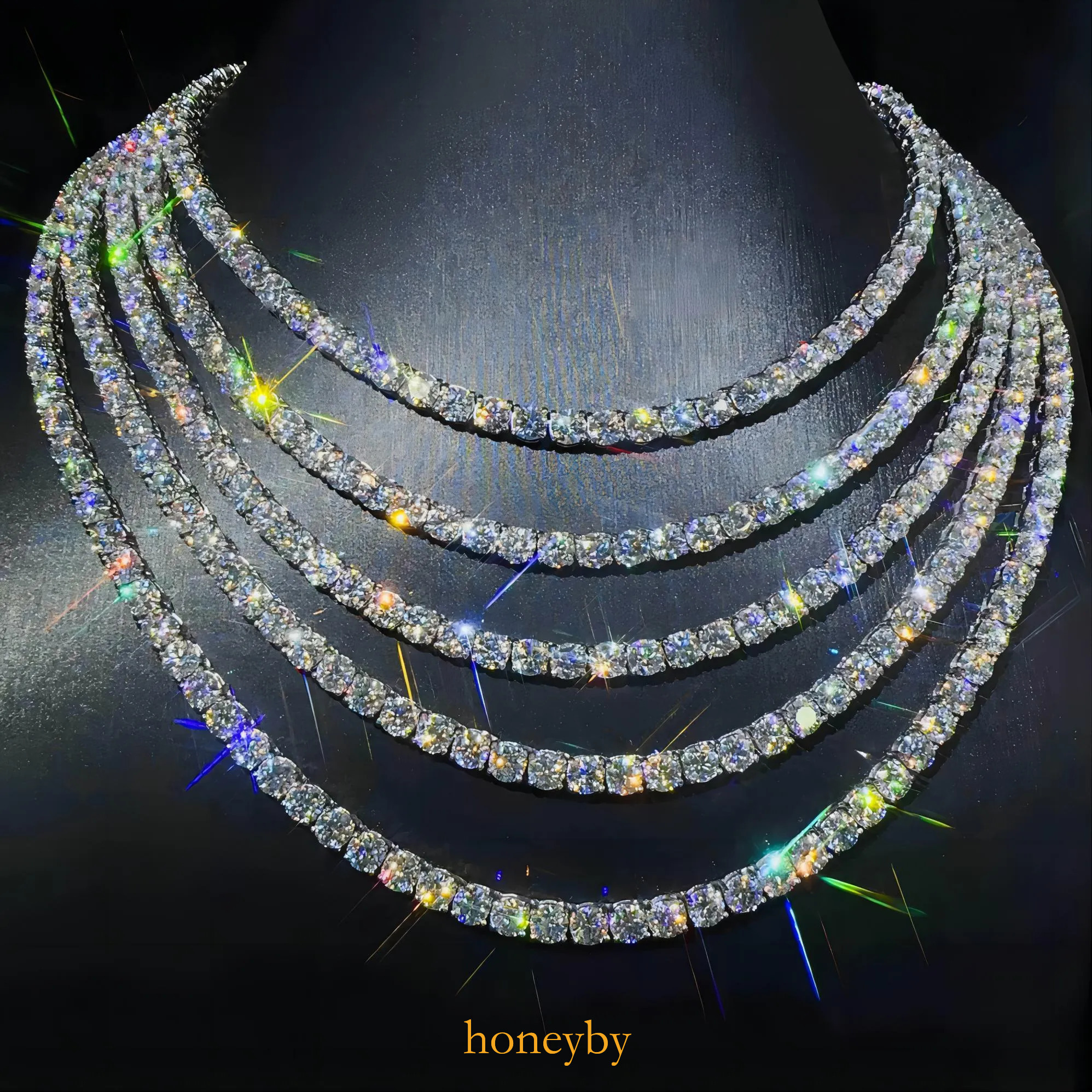 moissanite jewlery designer for women men nature charms jewelery love gift chain tennis bracelet