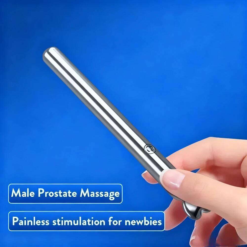 Beginner Men Vibrating Butt Prostate Massager Gay Bullet Vibrator G Spot Anal Plug for Adult Sex Toy W260305