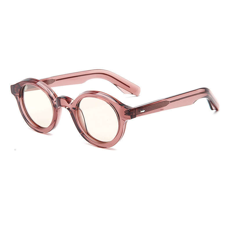 Cross Border Foreign Trade Retro Round-Frame High End Fashion Sunglasses The Same Style As Popular Among European And American Influencers Trendy High