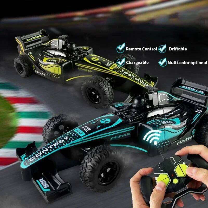 Mini Remote Control Rechargeable Drifting Racing Vehicle 2.4G High-Speed Electronic F1 RC Sports Car Boy Kids Toy Gifts C260305