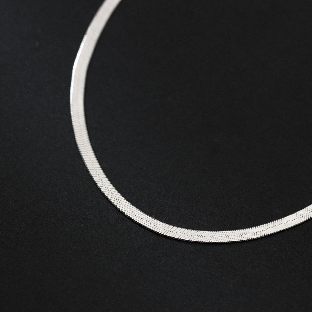 Modian Foot Jewelry Anklet Simple Snake Exquisite Bracelet For Women Real 925 Sterling Silver Anklets For Women Party Gifts 260304