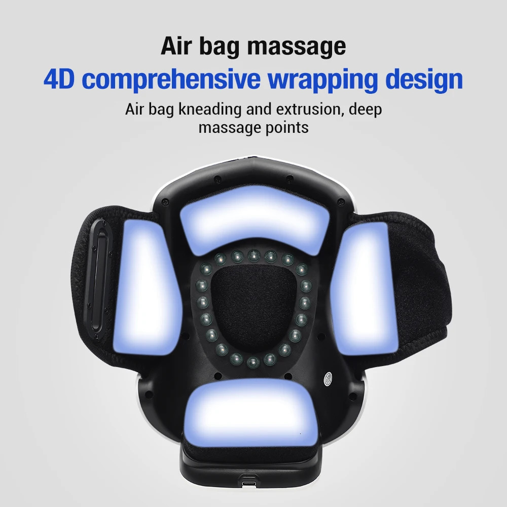 Smart Compress Knee Relaxing Massager Knee Cap Treasure Laser Infrared Elbow Shoulder Massager Relive Joint Pain Stiffness 260304