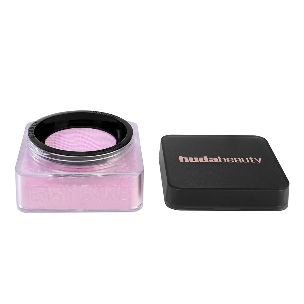 Huda Beauty 9-Color Loose Powder Compact 20g - Used For Baking This Product Features Cherry Blossom-Shaped Makeup Setting Powder Oil Control And Conce