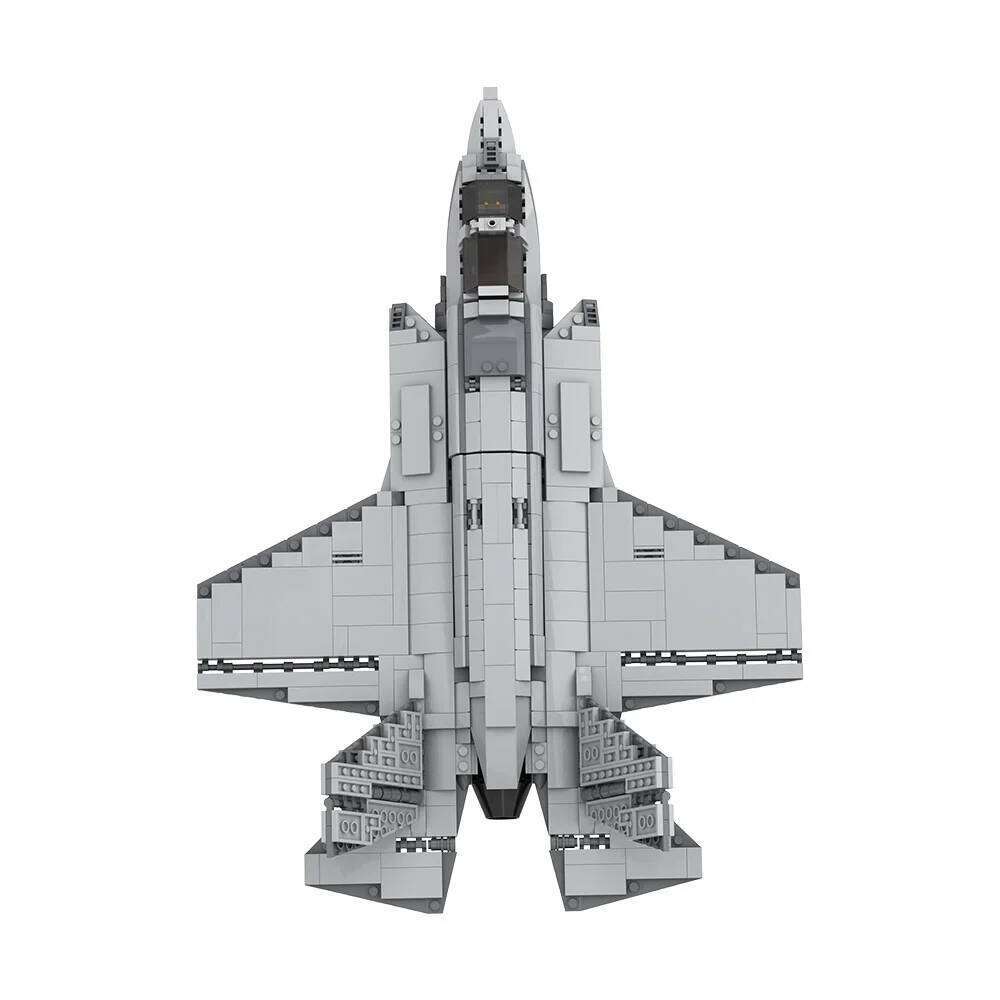 MOC Building Blocks Model US Military F-35 B Fighter Darth Designer_Copy Bricks Assembly Toys Kids Birthday Gifts Z260306