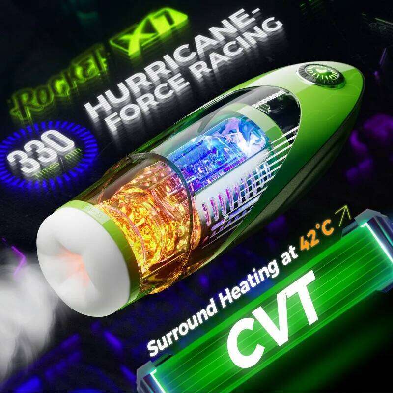 Male Masturbator Toys for Men Intelligent Training Sex Machine Telescopic Vibration Heating App Pocket Pussy Blowjob W260305