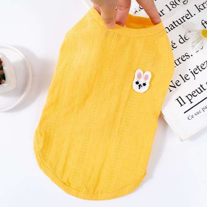 Cat Thin Vest Silver Gradient Kitten Puppy Breathable Ultra-Lightweight Apparel Dog Clothes Summer Bamubi