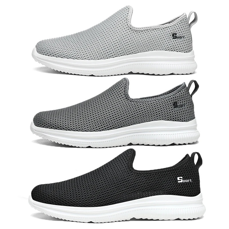 Shoes Men Loafers Light Walking Breathable Summer Comfortable Casual Shoes Men Sneakers Zapatillas Hombre Plus Couple 260305