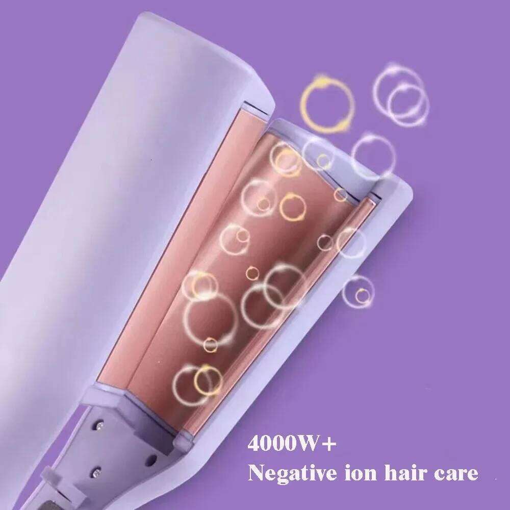 32MM Hair Curler Tool Roll Lasting Styling Fast Heating Deep Wave Electric Curling Iron 4 Temperature Adjustable 26Y0306