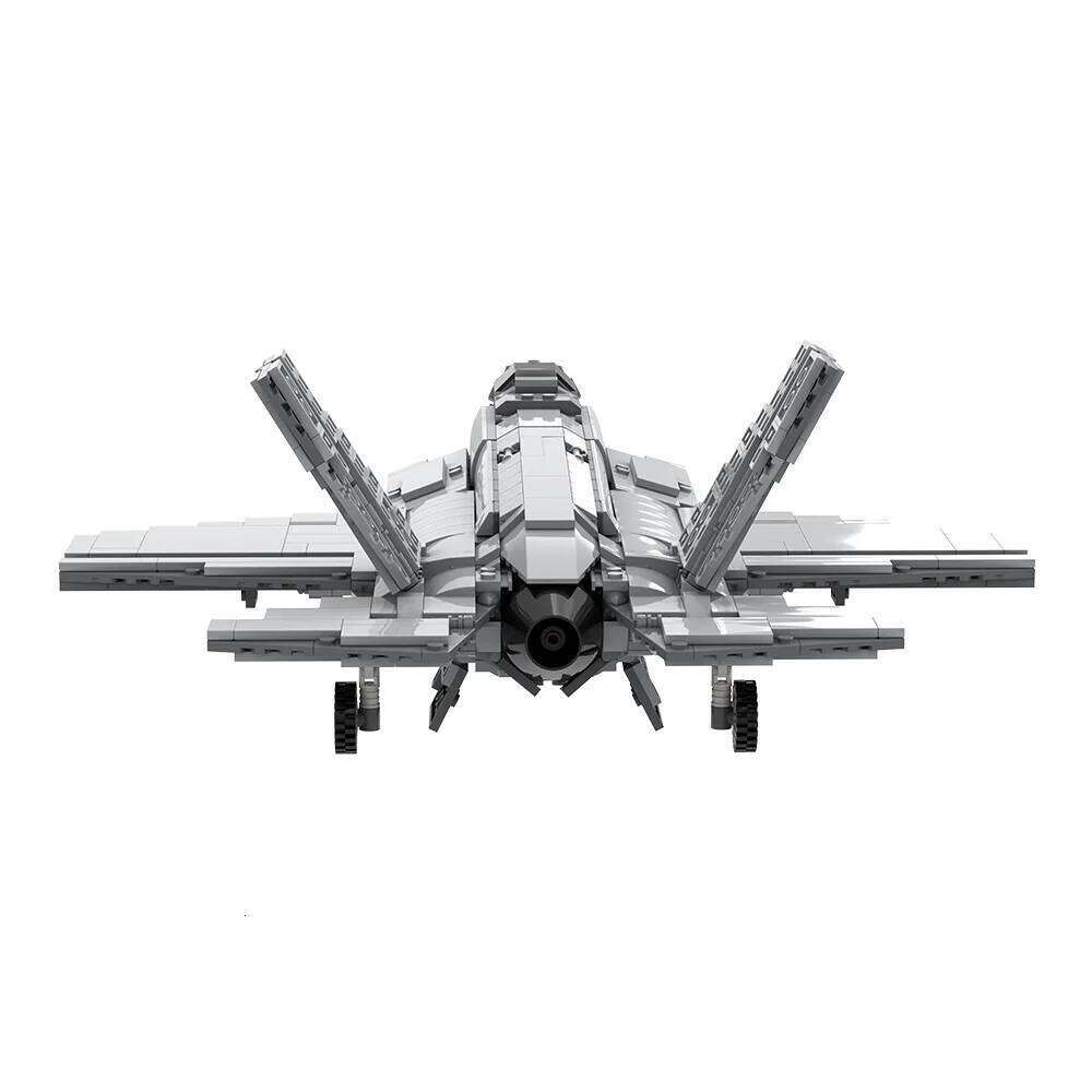 MOC Building Blocks Model US Military F-35 B Fighter Darth Designer_Copy Bricks Assembly Toys Kids Birthday Gifts Z260306