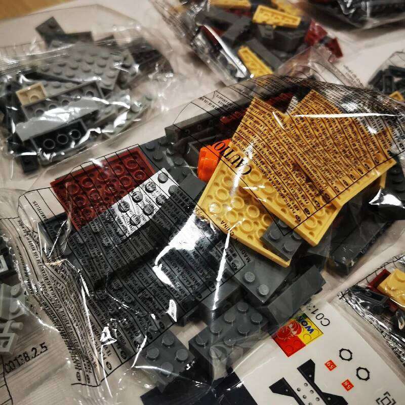 Woma Building Blocks World War II Battleship Bismarck 548PCS For 6-9 years old boys christmas gift 48CM long Z260306