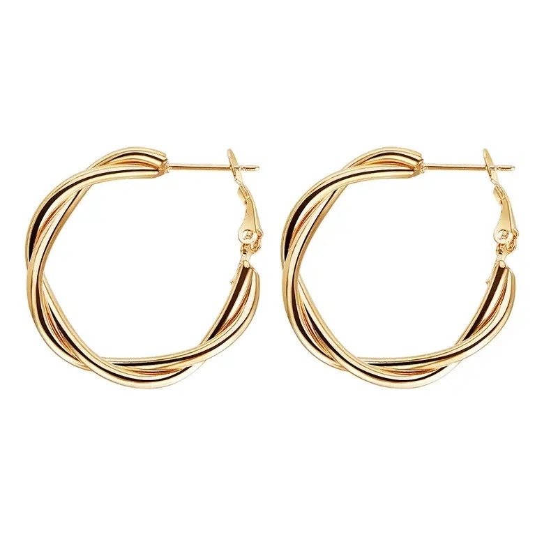 Chic Simple Twist Earring Pairings Perfectly Match Any Outfit