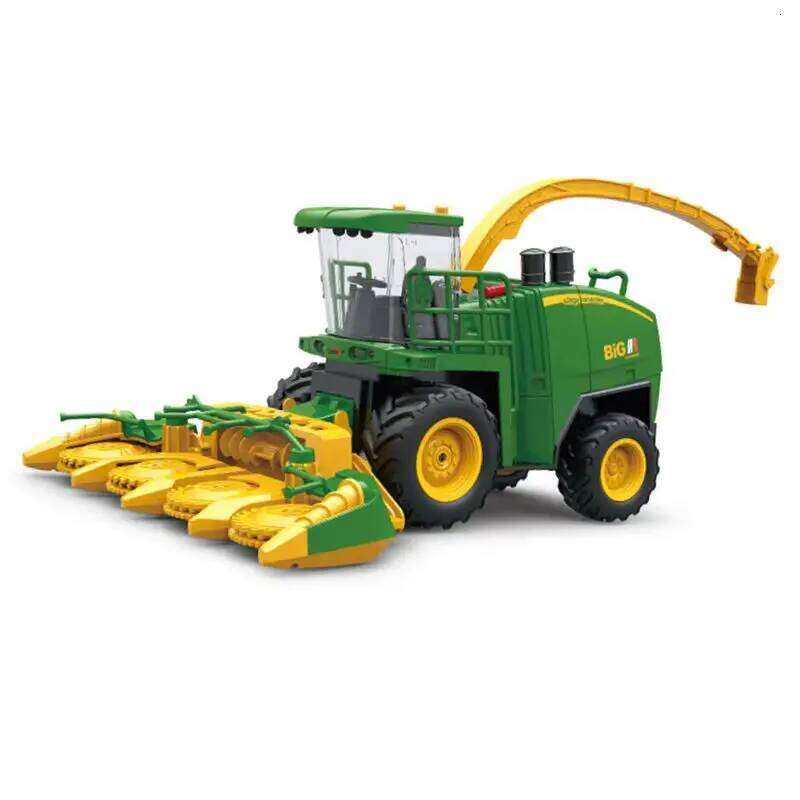 New In Stock Electric Remote Control Harvester Agricultural Spray Tractor Engineering Vehicle Toy Simulation Agricultura C260305