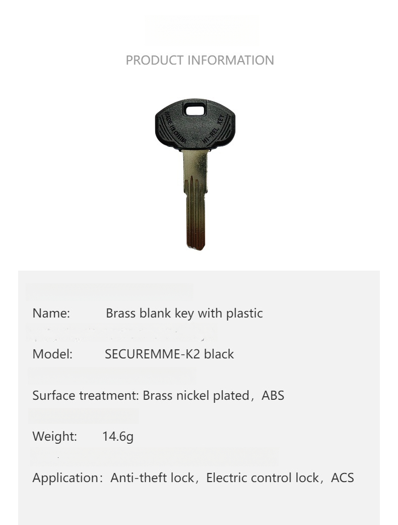 Wholesale of key blanks, electronic control door locks, metal copper-clad rubber coated plastic copper locks, lock cores, anti-theft doors, silent loc