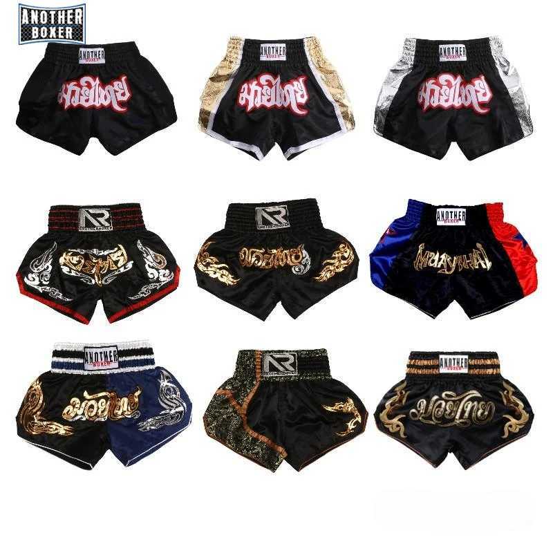 Boxing Shorts for Men Women Children High Grade MUay Thai Man Black BJJ Shorts ONE Quick-Dry Training MMA Pants X260306