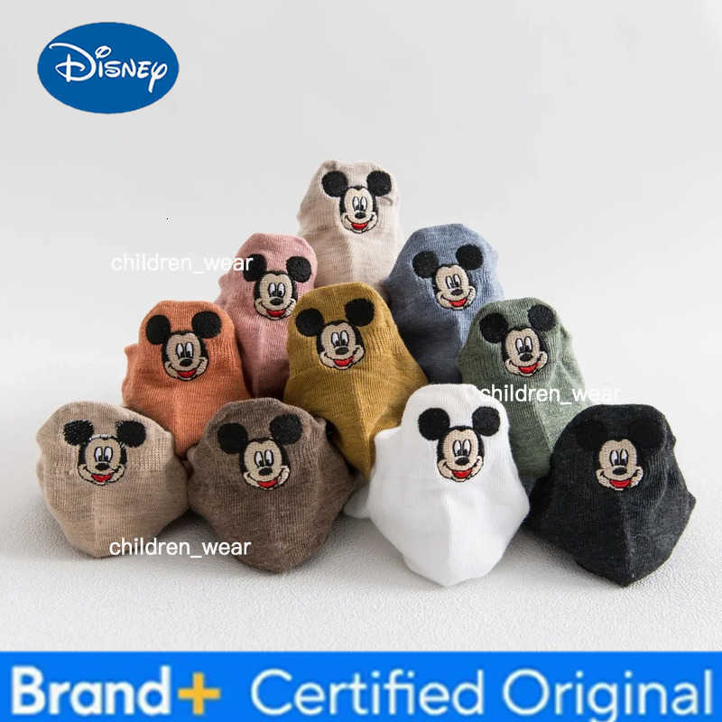 Disney casual women happy socks cartoon animals Mickey Mouse socks cute embroidered ankle socks funny girl socks cotton socks H260306