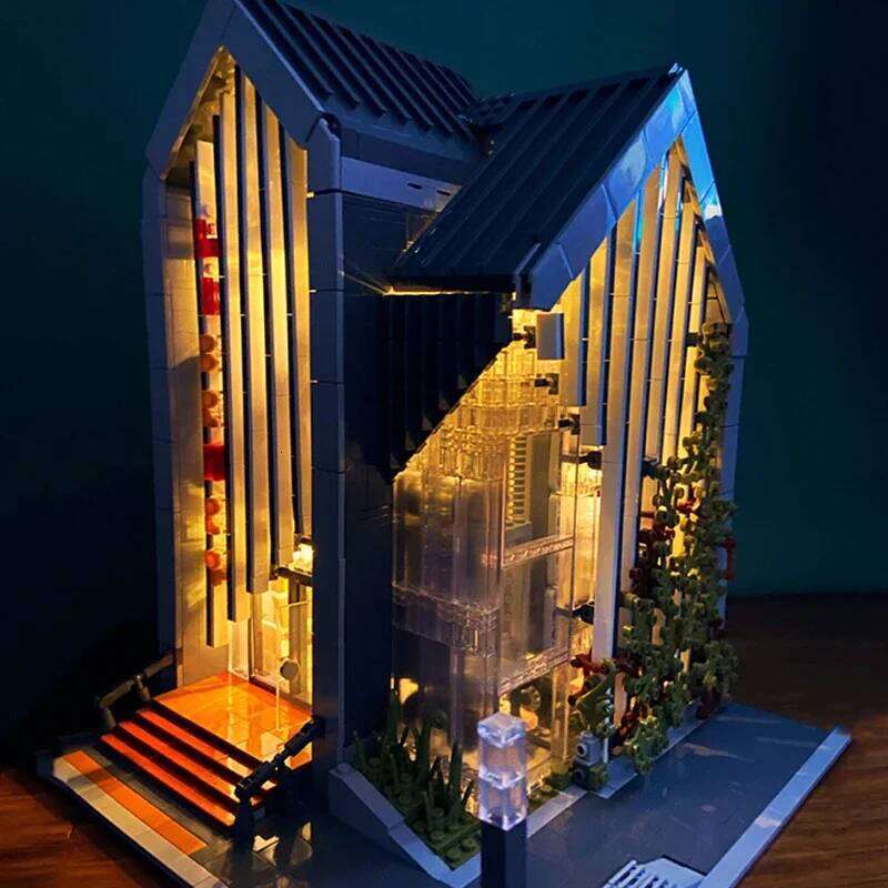 2789pcs Creative Expert Modern Library Modular City Architecture Building Block Brick Model MOC Street View Set Kid Toy Boy Gift Z260306