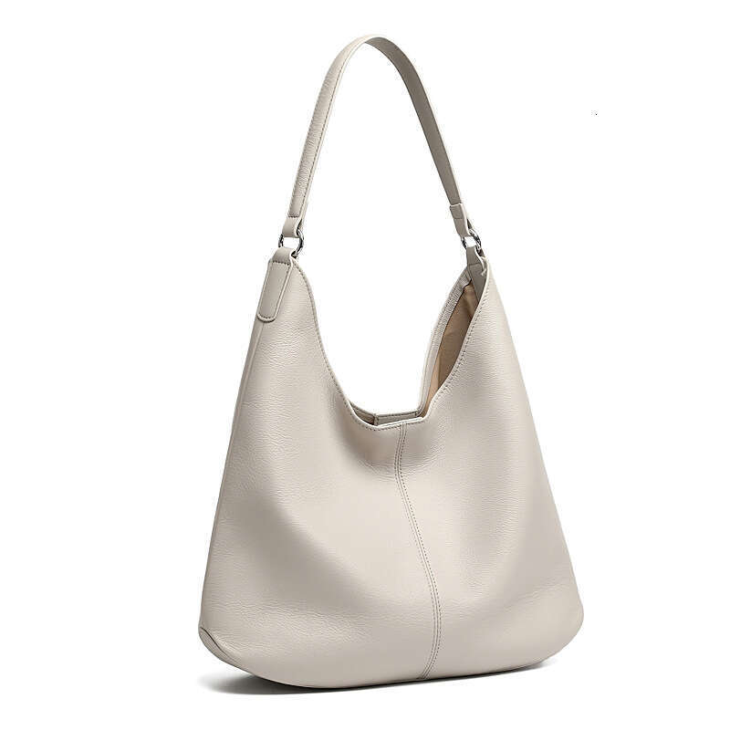 Luxury Shoulder Bags Totes Hobo Cross Border Women S Vegetable Tanned Lazy Style Underarm Korean Version Simple Tote Large Capacity Commuter Single Bu