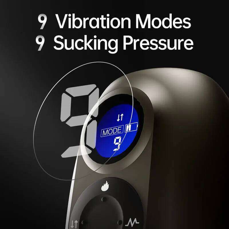 Smart Heating Mens Masturbator Cup 9 Mode Auto Sucking Penis Vibrator Dicks Glans Blowjob Vacuum Stimulator Adult Male Sex Toys W260305