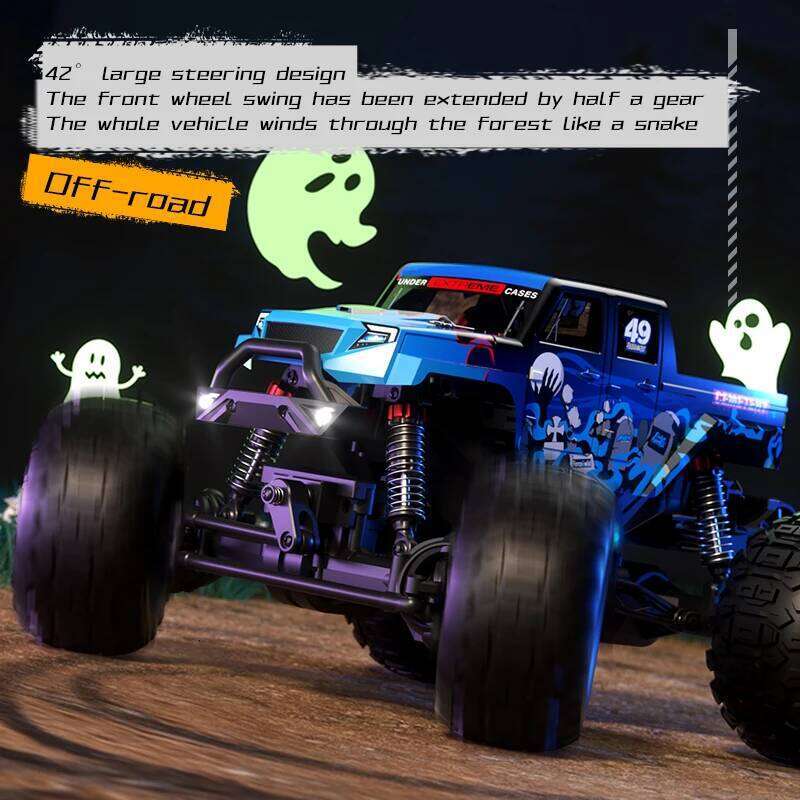 NEW C8830-YW RC Truck - 4WD 2.4G Carbon Brush Off-Road , Rugged Toy Grass Sand Car Road Toys for For Kid Gift C260305