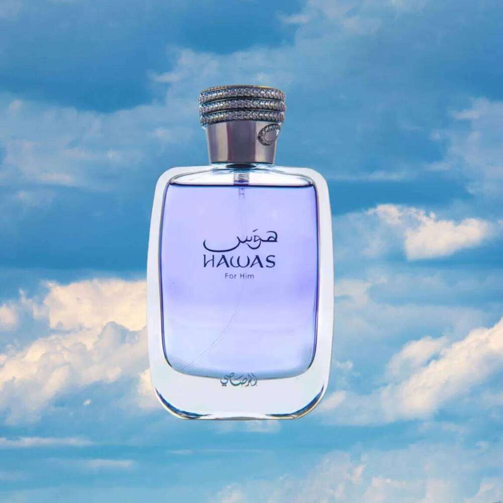 Hawas men's cologne eau de toilette spray 100ml 3.4oz, premium Arab perfume 26H0306