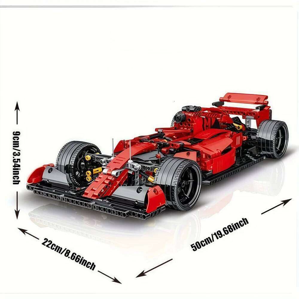 Super Racing Car Building Blocks Set Creative Technical MOC Kit DIY Desktop decorations Gift Adults Kids Holiday Gifts Z260305