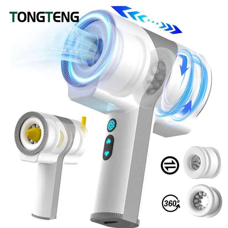 APP Control Automatic Male Masturbators Cup Penis Pump with 9 Sucking Vibrating Heating Blowjob Mens Sex Toy LCD Display for Men W260305