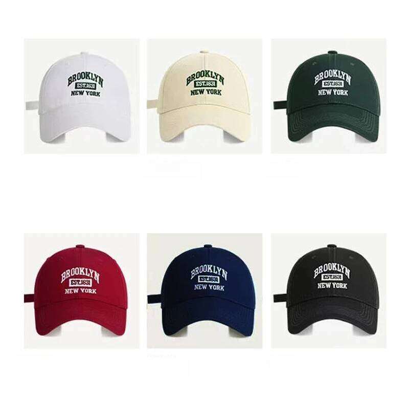 1Fashionable All-Match Letter Embroidery Casual Universal Sun-Proof Men's and Women's Outdoor Fashion Baseball Cap Y260304