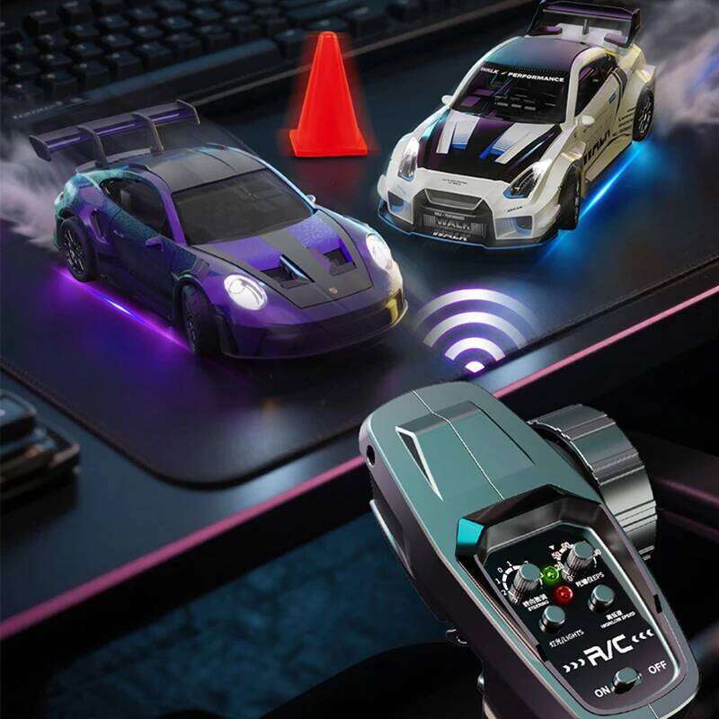 1:43 RC 4wd Drift With Gyro Alloy Remote Control Car Toy Gift For Children Boys Christmas Halloween Gifts C260305