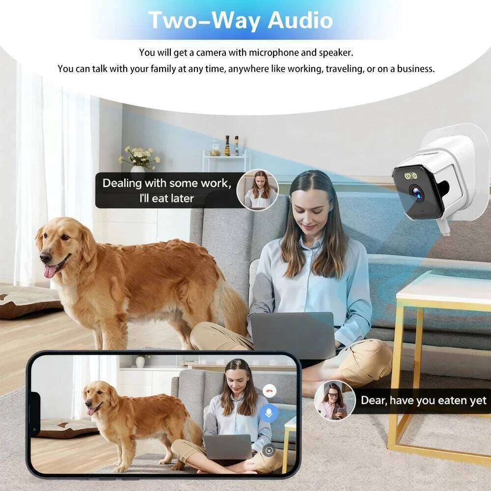 O-Kam Pro 5MP Dual Band Mini Wireless Window IP Camera Easy Installation Secure Network Black Light NightVision Motion Detection 26W0306
