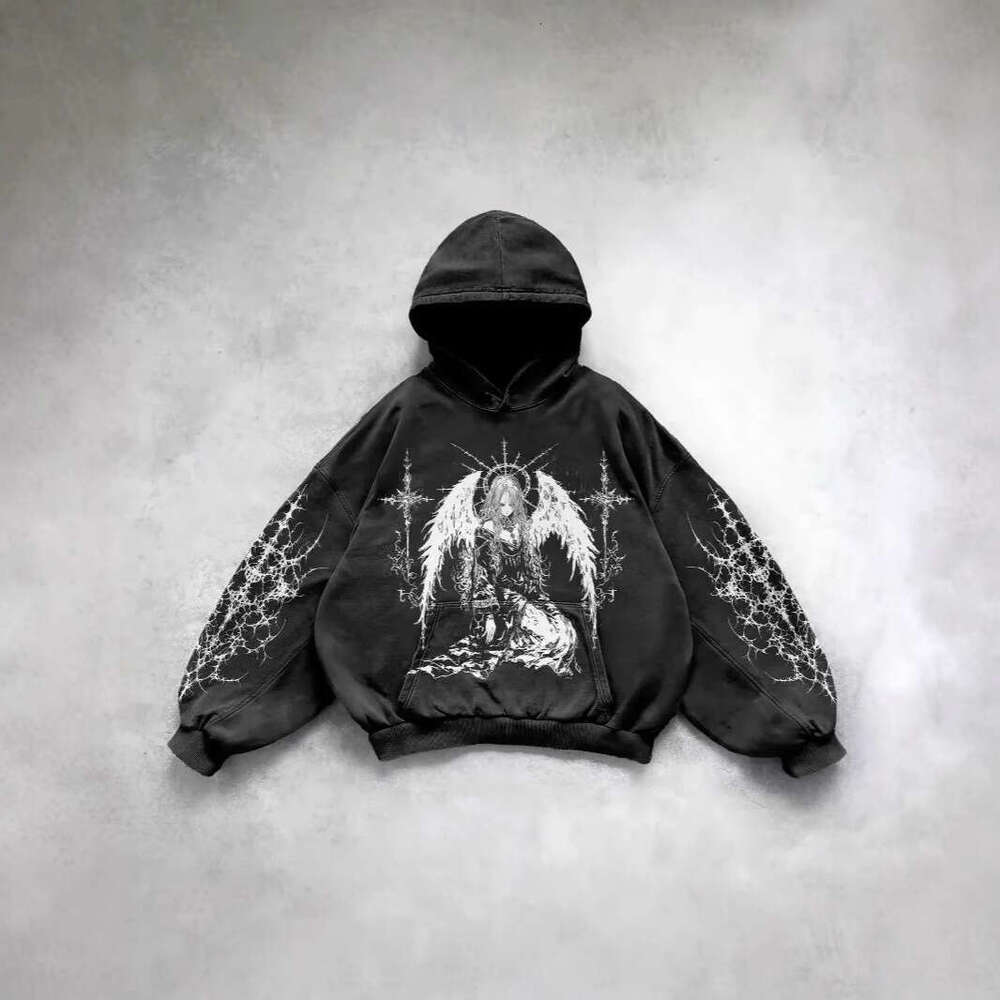 Spring And Autumn Hot Sale Retro Skull Pattern 3D Printed Sweatshirt Unisex Trendy Pullover Hoodie