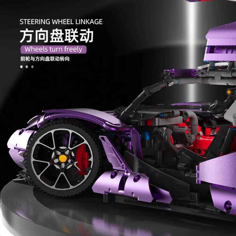 Apollo Super Building Blocks City Racing Sports Car Classic Model Bricks Home Decoration Puzzle Toys For Kids Holiday Gifts Z260305