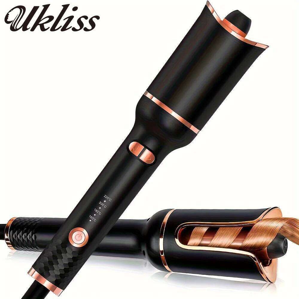 Automatic Auto Curling Iron Ceramic Rotating Air Spin Wand Styler Curl Machine Magic Hair Curler 26Y0306