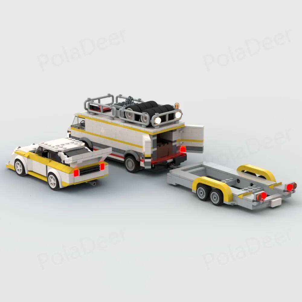 PolaDeer 669PCS MOC LT45 set trailer S1 E2 transporter Building Blocks Assembly model toy brick Children's birthday gifts 76897 Z260306