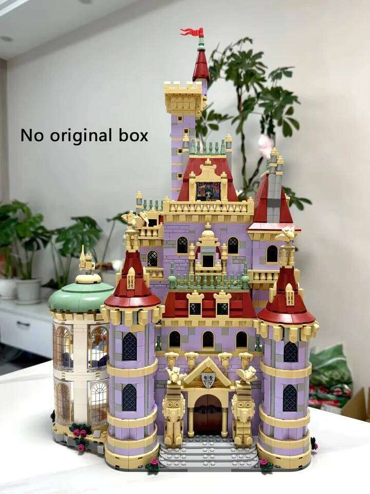 New Romantic castle model brick decoration birthday building block toy gift for boys and girls Z260305
