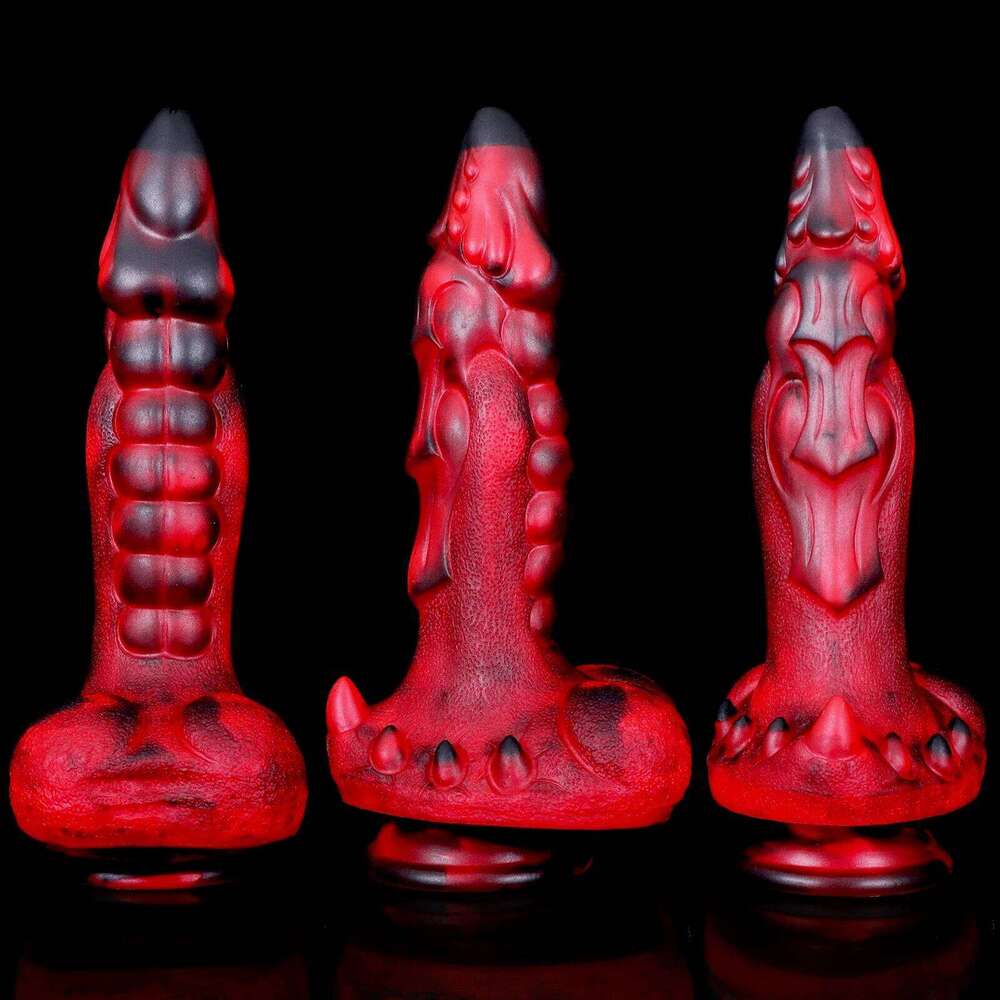 Dragon Thrusting Dildo Vibrator Suction Cup Realistic Big Penis Anal Plug Adult Supplies Gay Lesbian Sex Toys For Women Men 18+ W260305