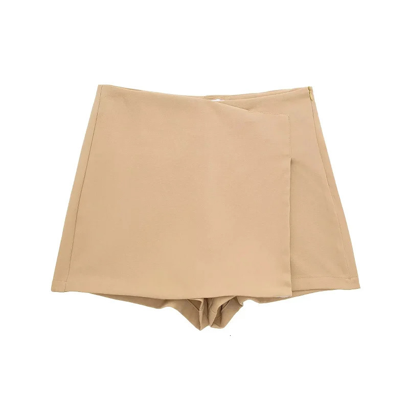 HXAO Shorts Women Summer Elegant Casual Party Skirt Shorts Ladies Fashion White Khaki Black Short Skirt Pants For Female 260306