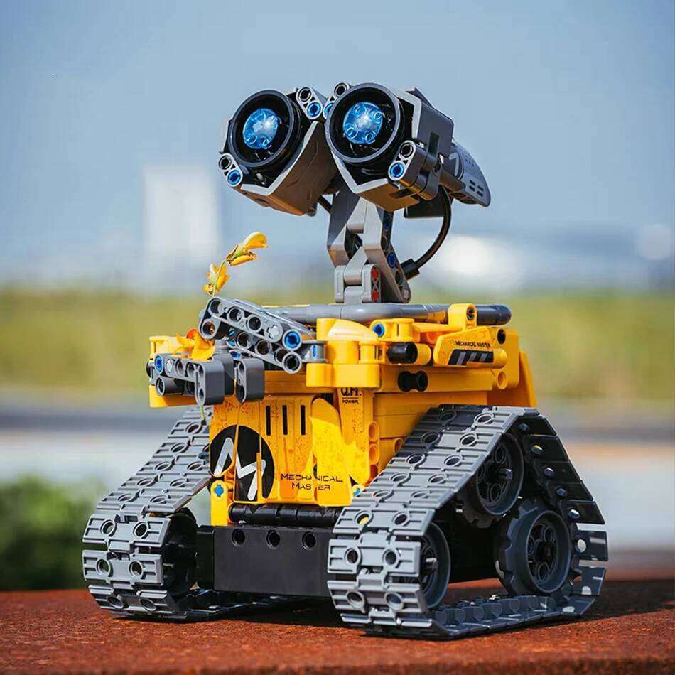3 IN 1 Technical Transform Wall-E Robot Assembly Building Blocks Bricks Remote Control Educational Toys Childrens Birthday Gifts Z260306