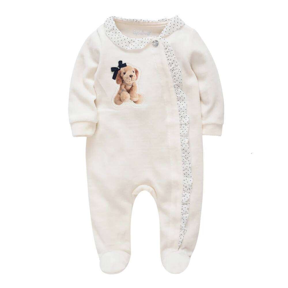 Winter Baby Rompers Velvet Warm Clothes Boys Pajamas Velour Girls Roupas Kids Menino Overalls Jumpsuit Costumes For 0-12M Z260306