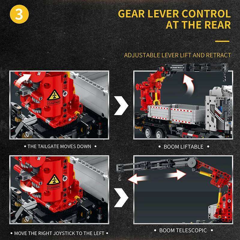 New Technical City Engineering RC Multifunctional Crane Building Blocks Bricks Model Toys for Children Christmas Gift Set Aldult Z260306