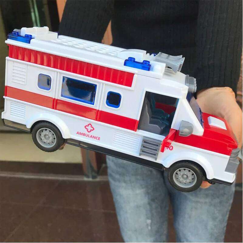 1/30 Rc Remote Control School Ambulance Tuck Tour Model Double Decker Bus Electric Car Boys Toys Birthday Gifts C260305