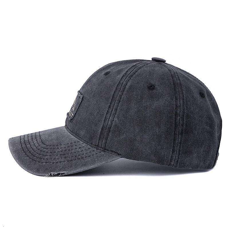 New Style Unisex Washed Cotton Vintage Baseball Cap Mountain Peak Embroidery Outdoor Sports Dad Hat For Men And Women Y260304